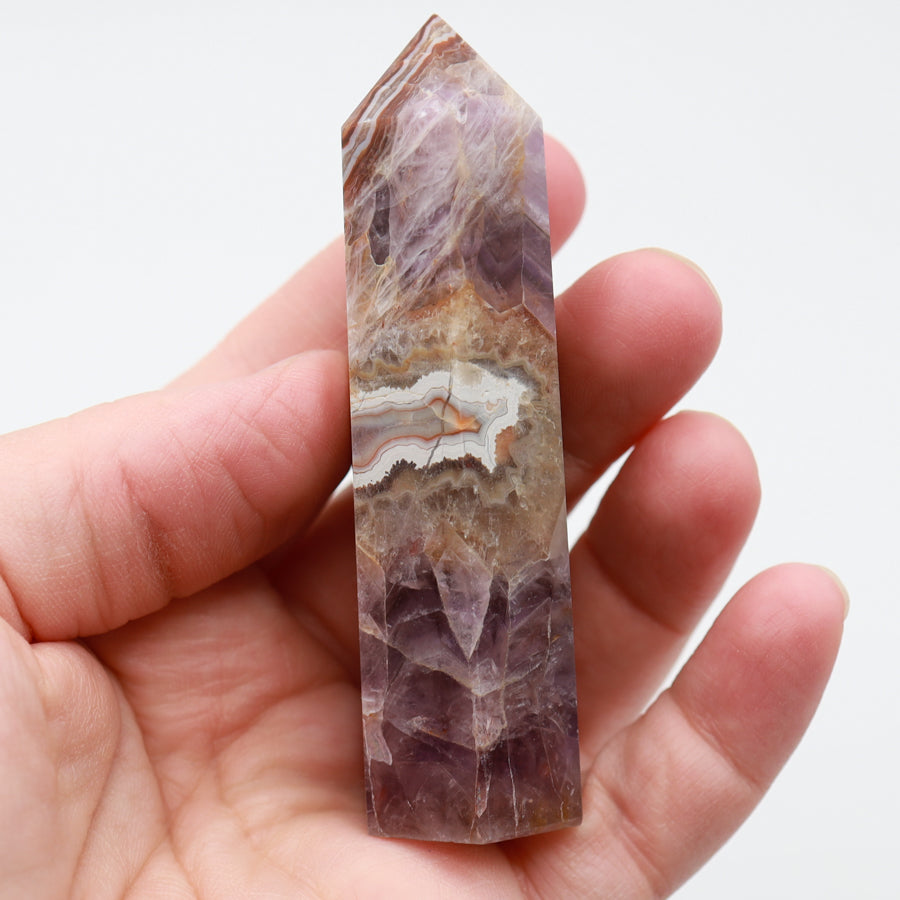 Amethyst Agate Tower