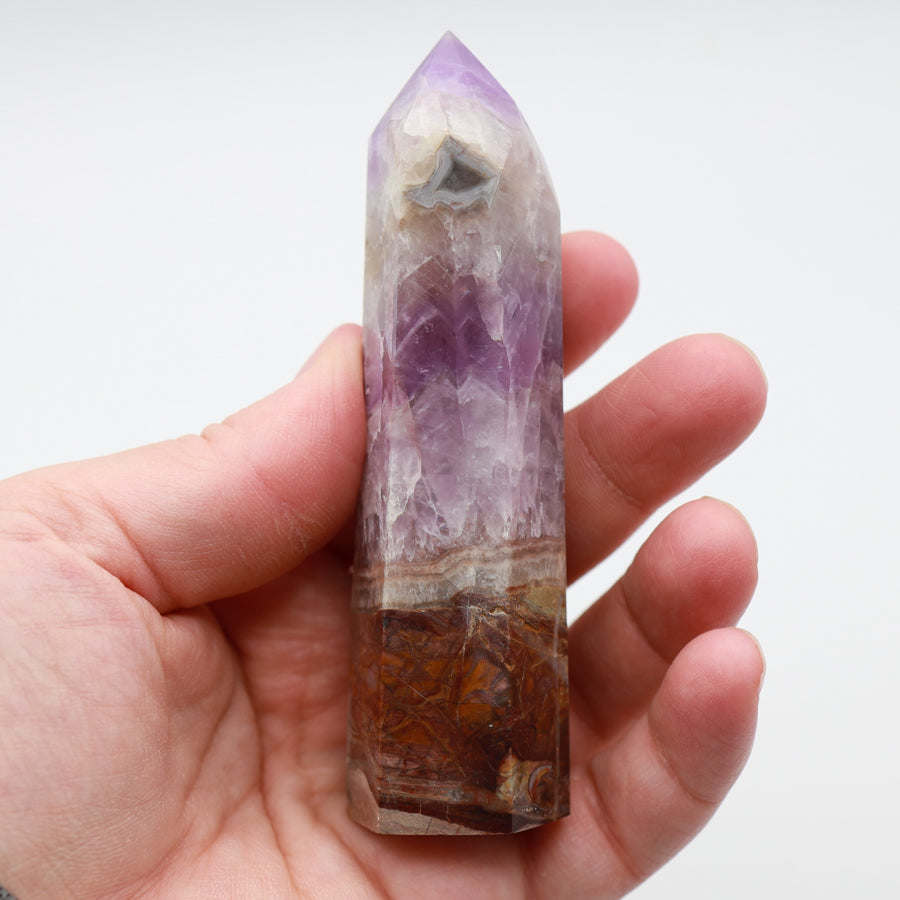 Amethyst Agate Tower