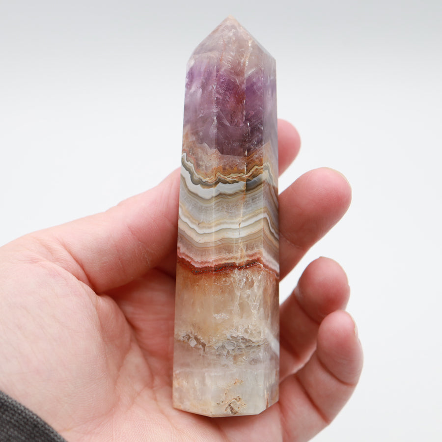 Amethyst Agate Tower