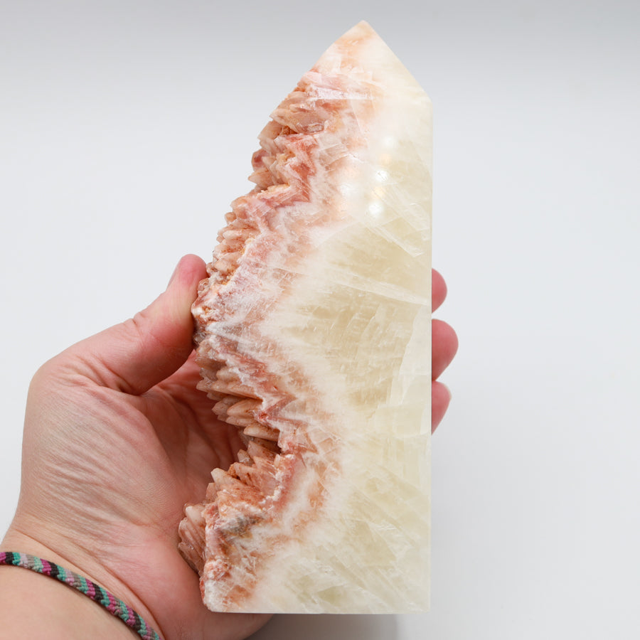 XL Wolf Tooth Calcite Tower T165