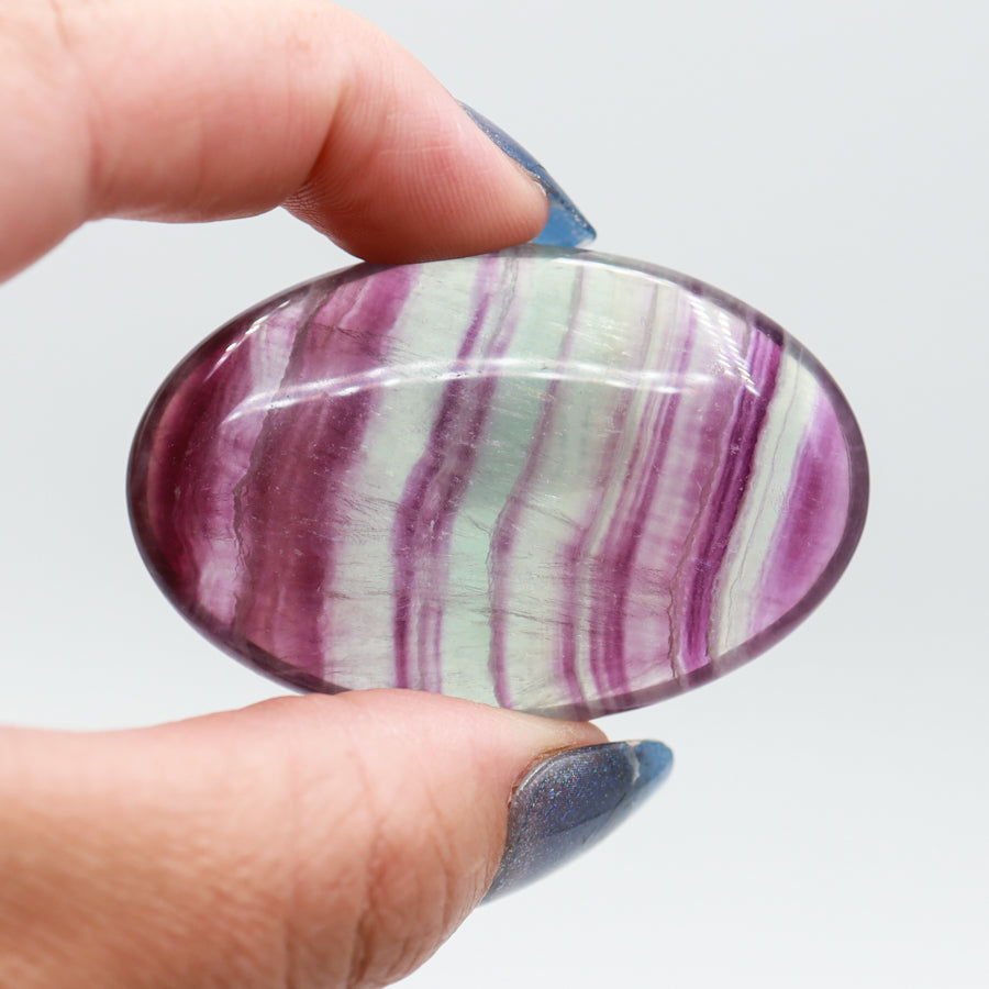 Rainbow Fluorite Palmstone