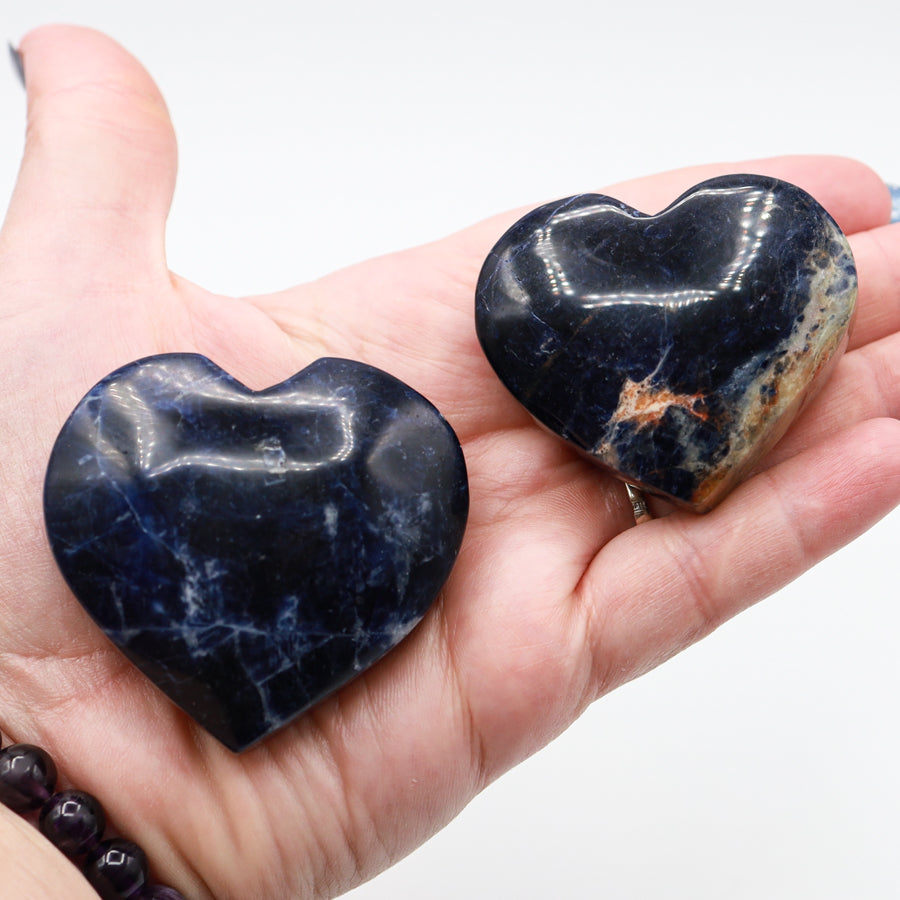 Sodalite Hearts