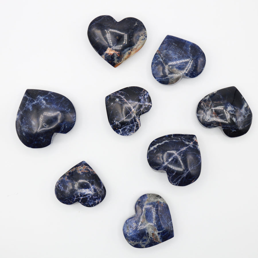 Sodalite Hearts