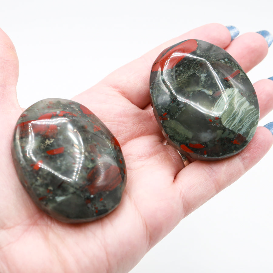 African Bloodstone Palmstone