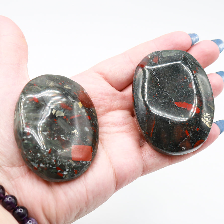 African Bloodstone Palmstone