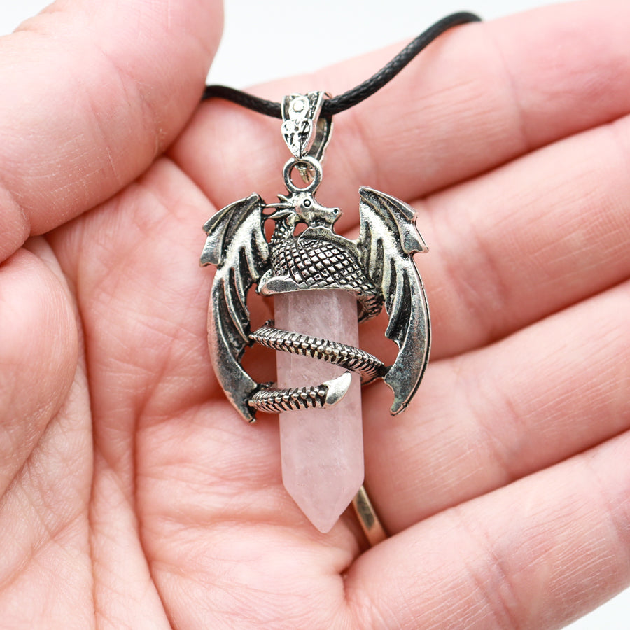 Dragon double terminated Pendant
