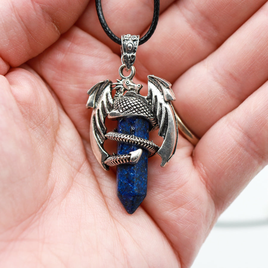 Dragon double terminated Pendant