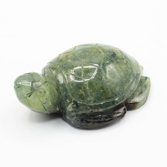 Prehnite Turtle (Large)