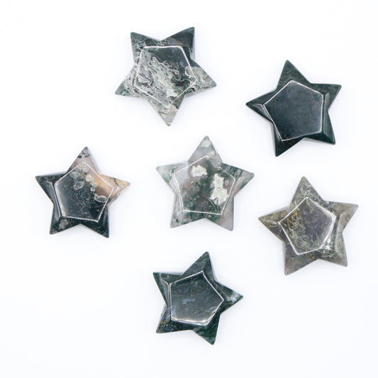 Moss Agate Star