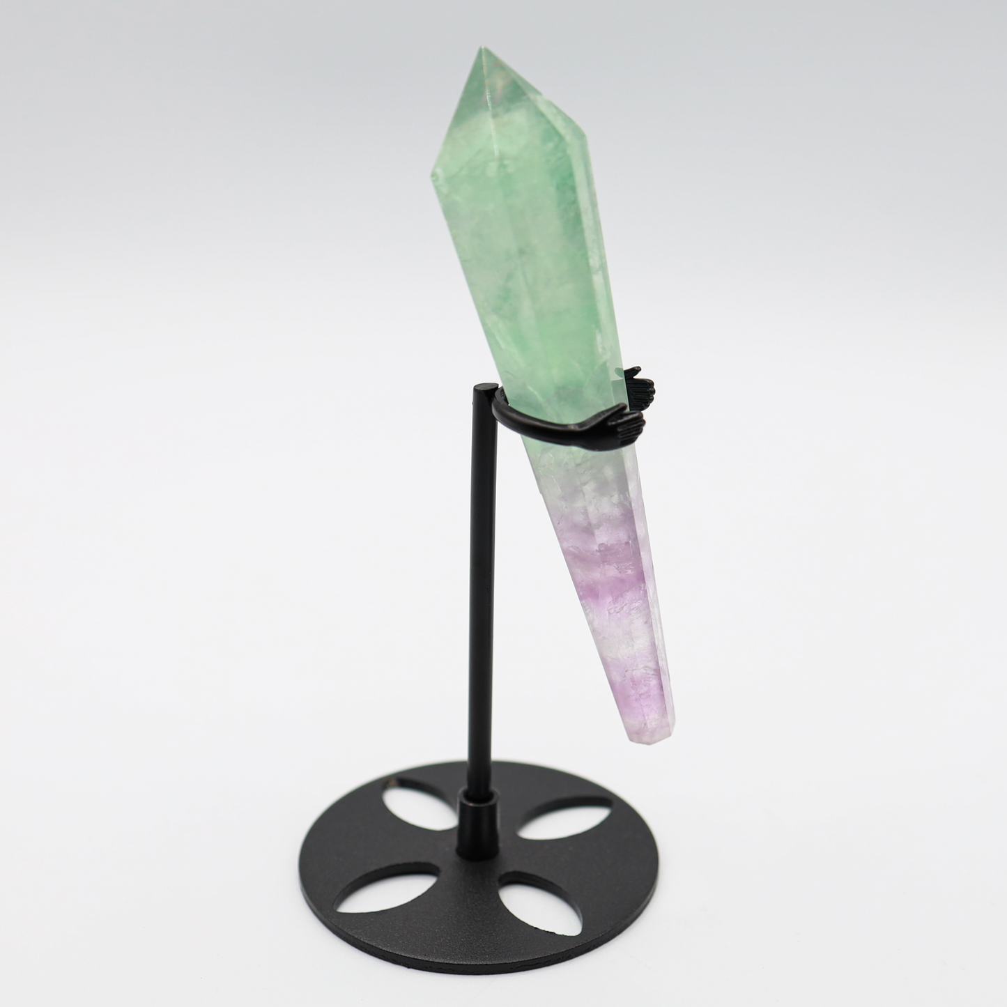Rainbow Fluorite Wand with Stand