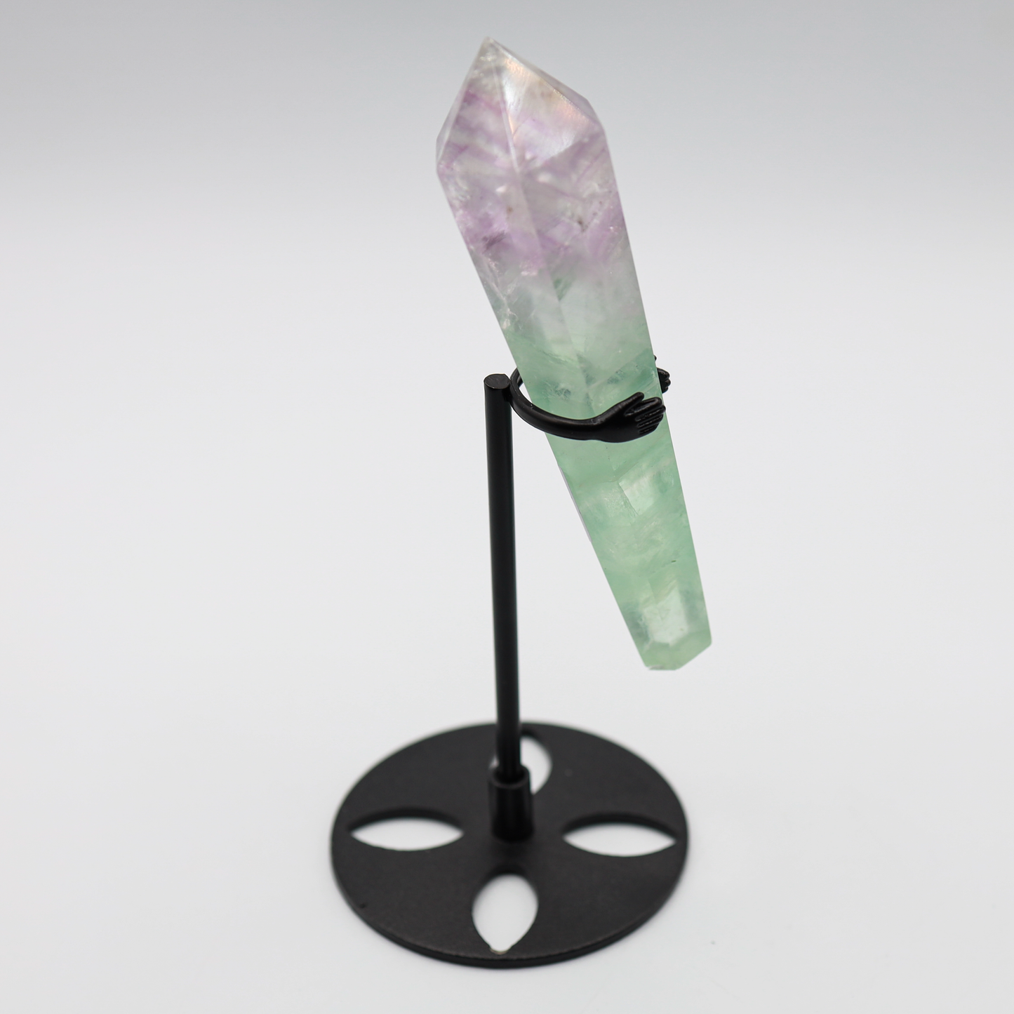 Rainbow Fluorite Wand with Stand