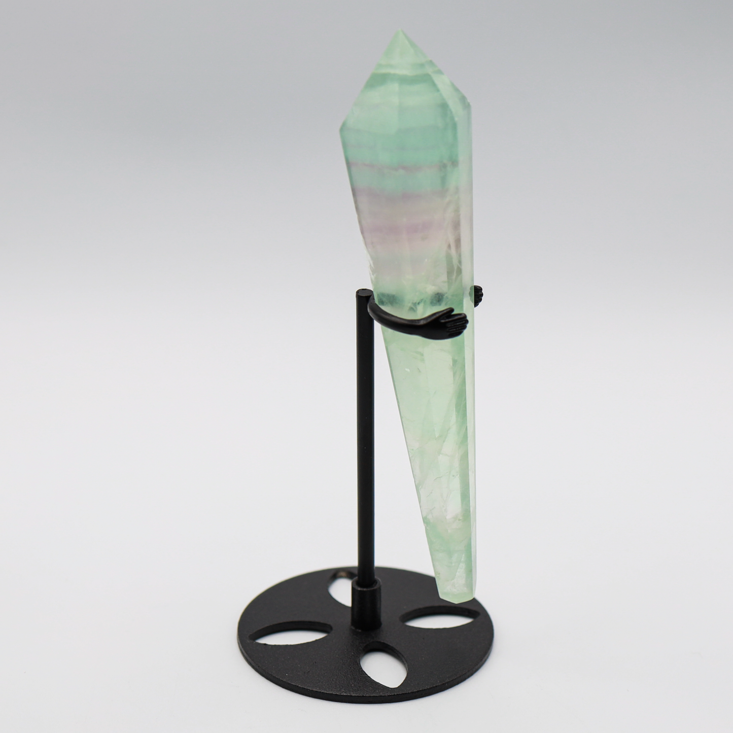 Rainbow Fluorite Wand with Stand