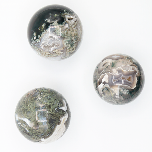 Moss Agate Sphere