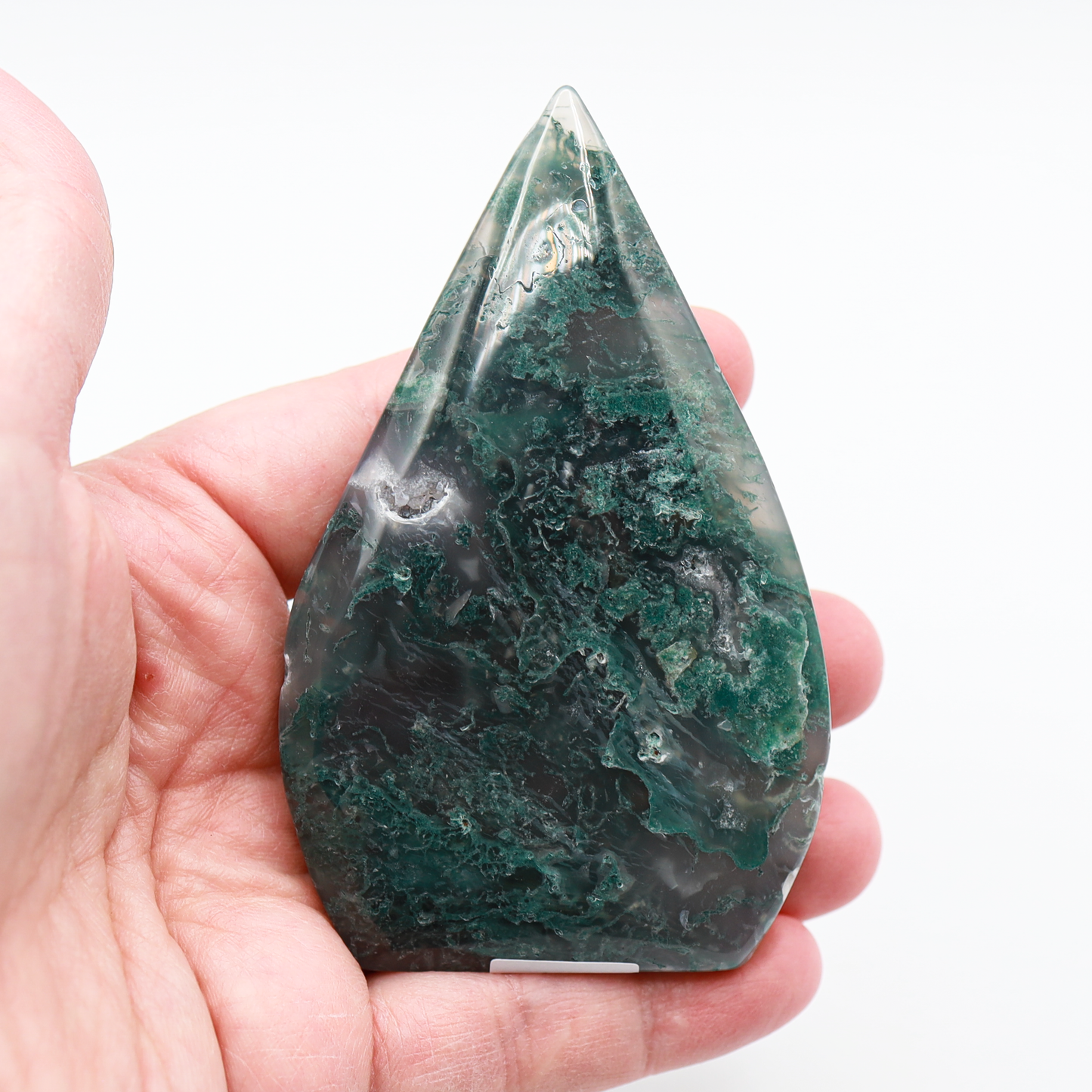 Moss Agate Flame