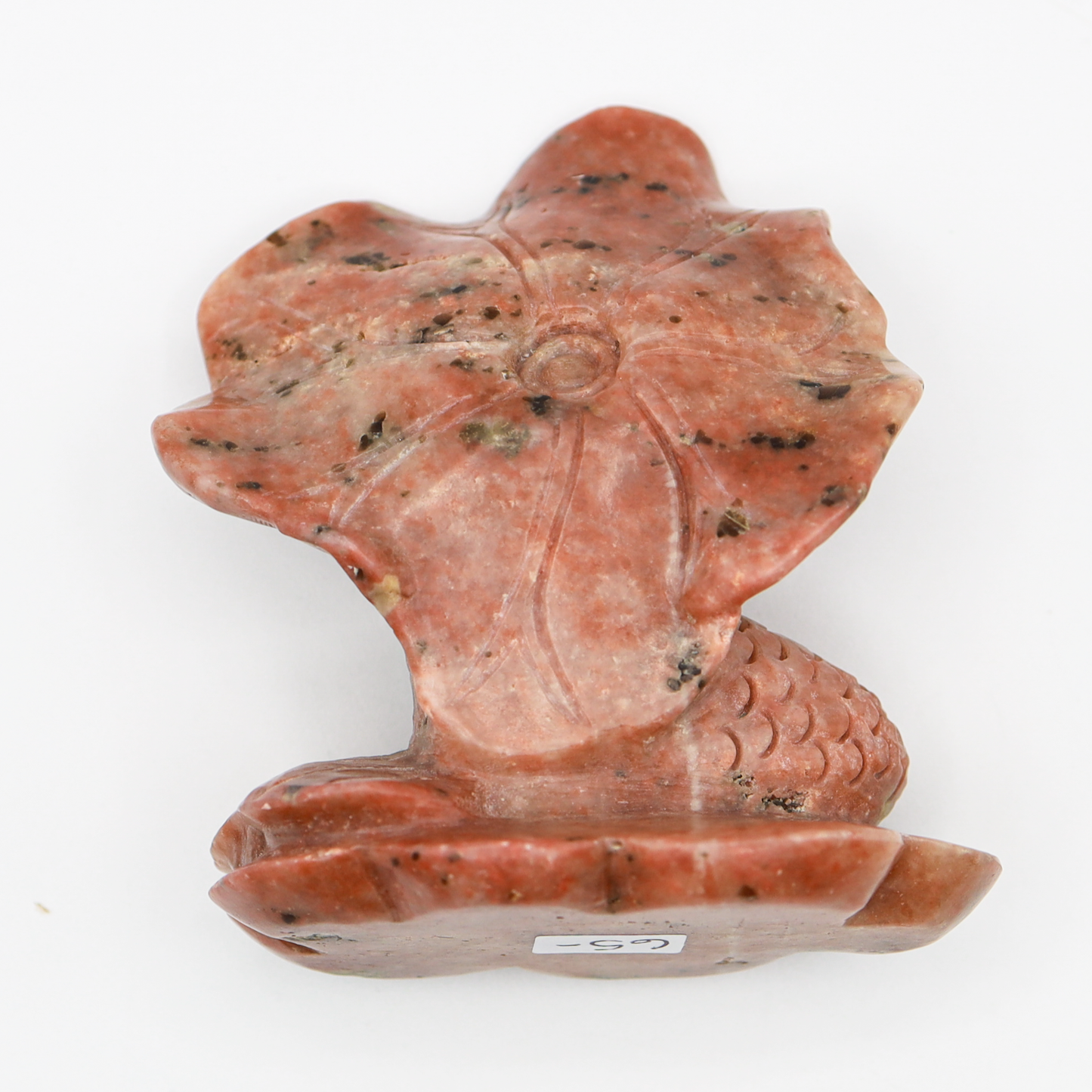 Medium Sunstone Mermaid Carving