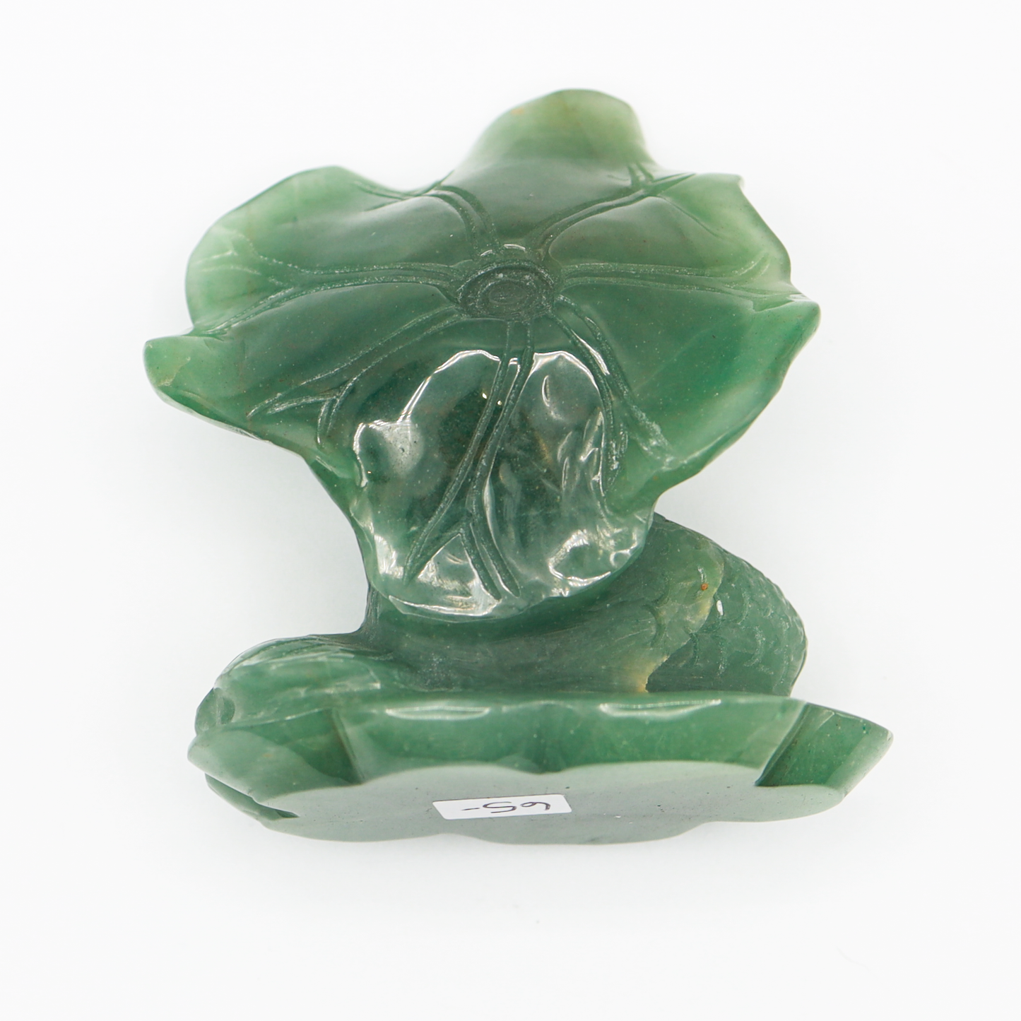 Medium Green Aventurine Mermaid Carving