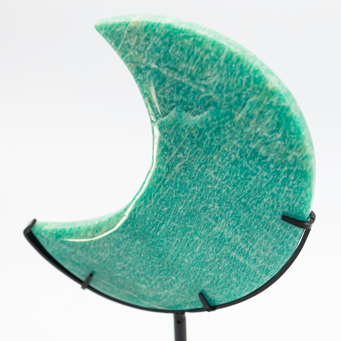 Amazonite Moon With Stand