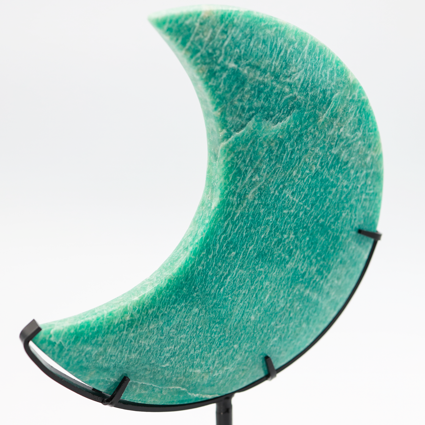Amazonite Moon With Stand