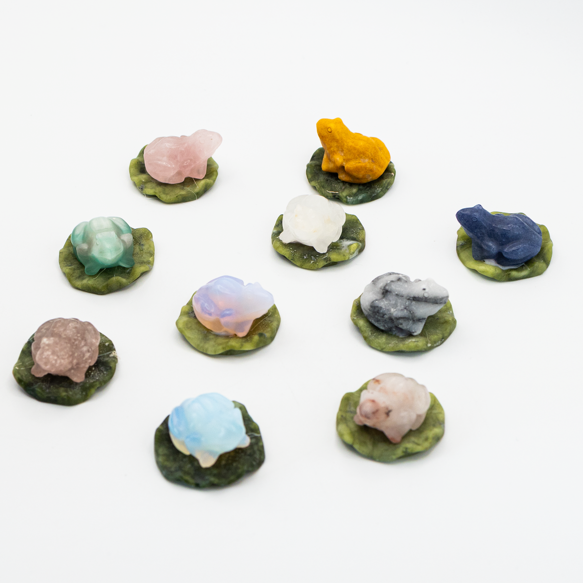 Frogs on Lilly Pads
