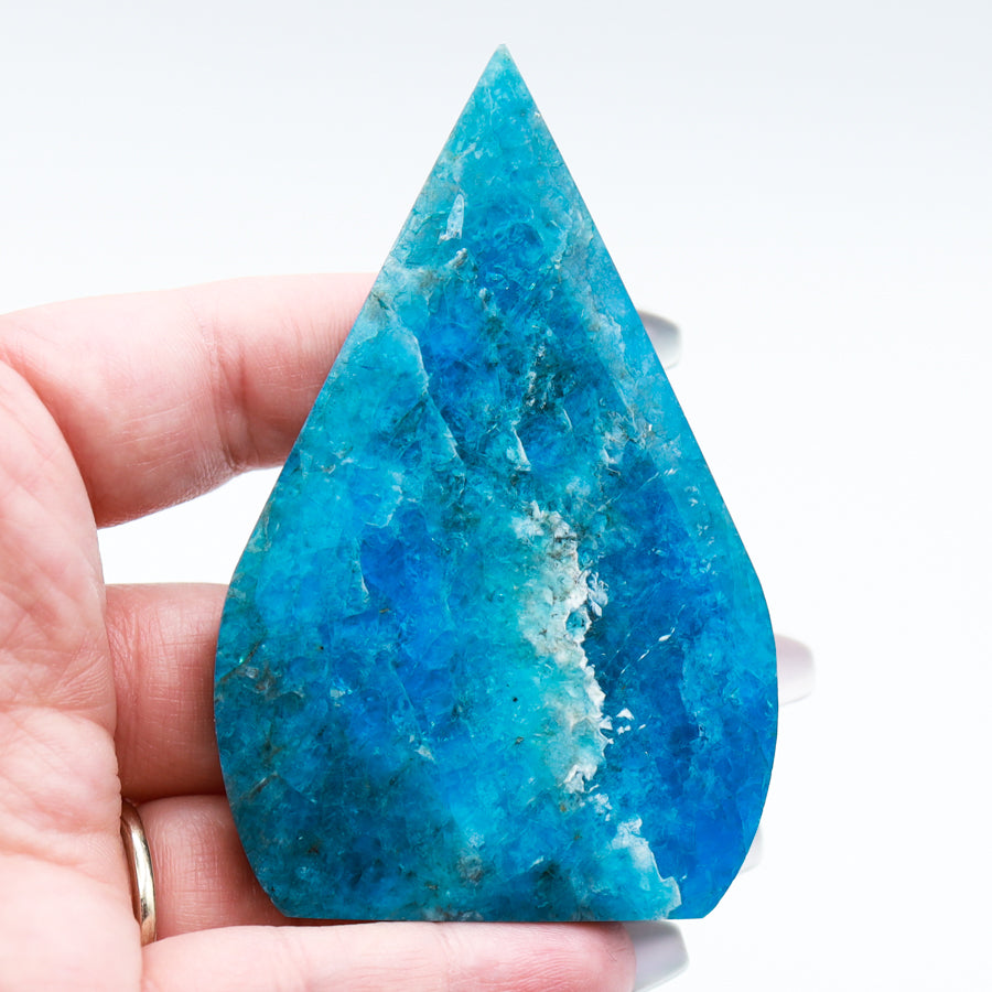 Blue Apatite Flame
