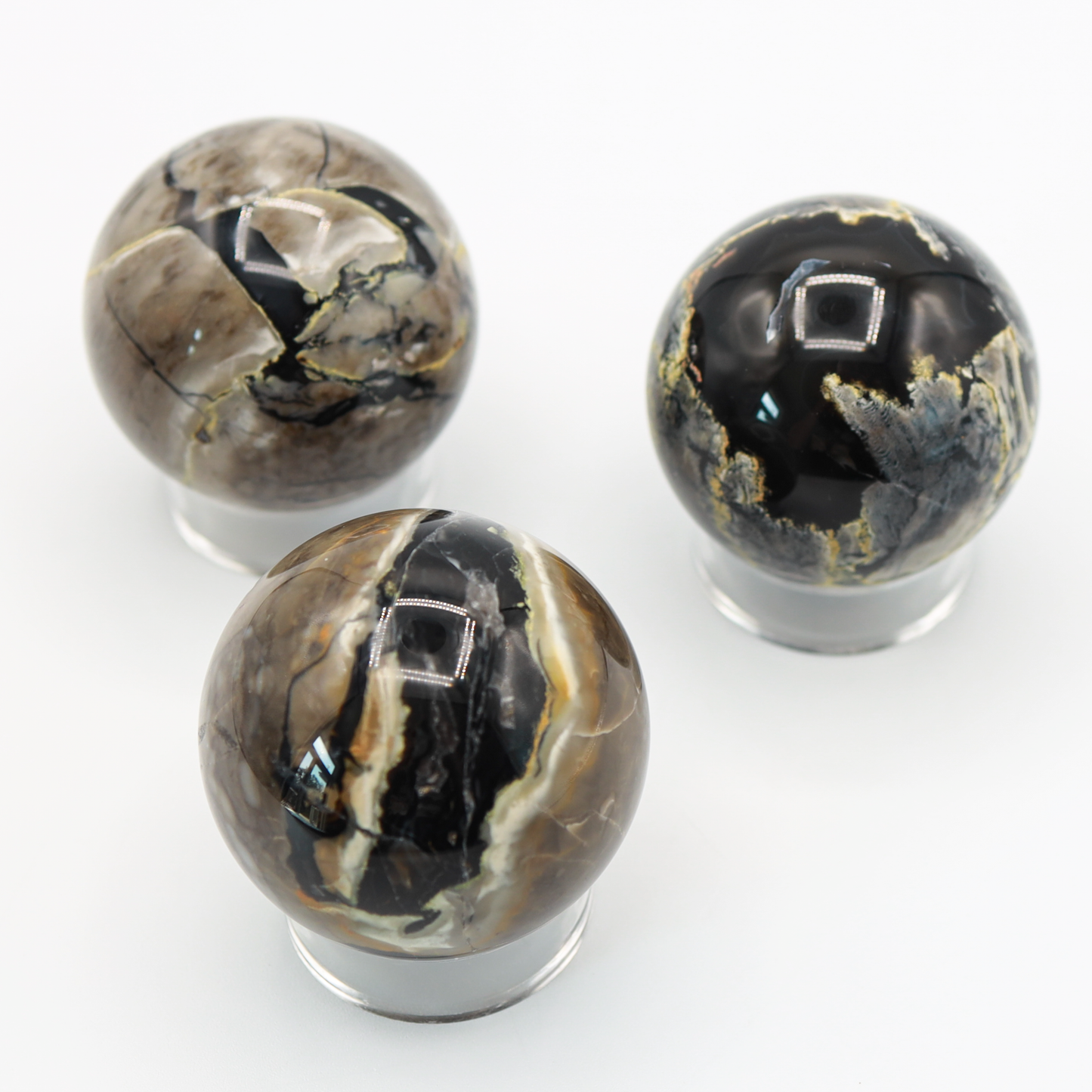 Volcano Agate Sphere