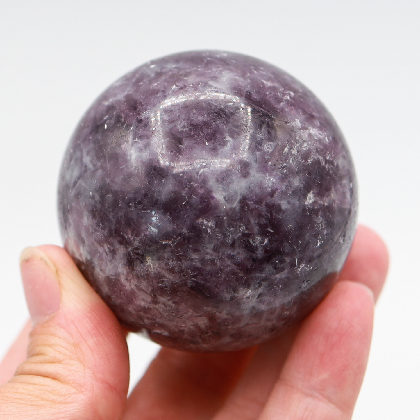 Lepidolite Sphere