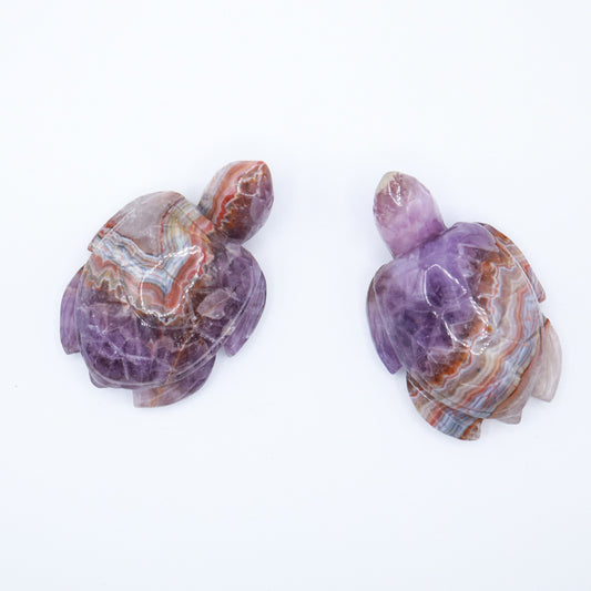 Amethyst Agate Turtle