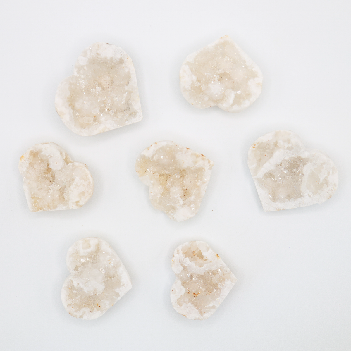 Quartz Cluster Heart