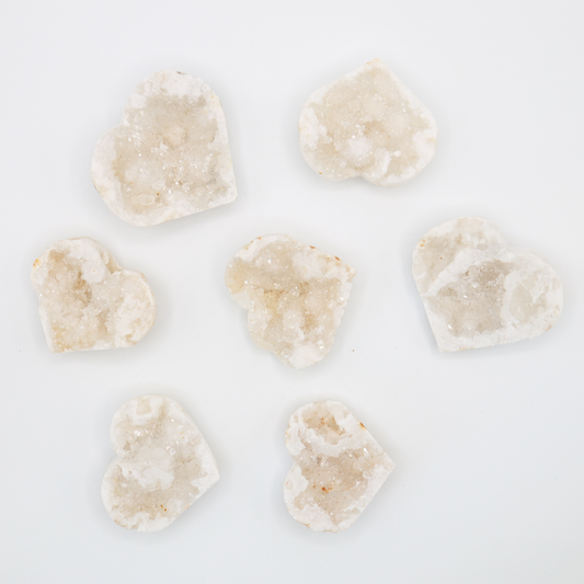 Quartz Cluster Heart