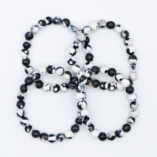 Orca Agate Bracelet