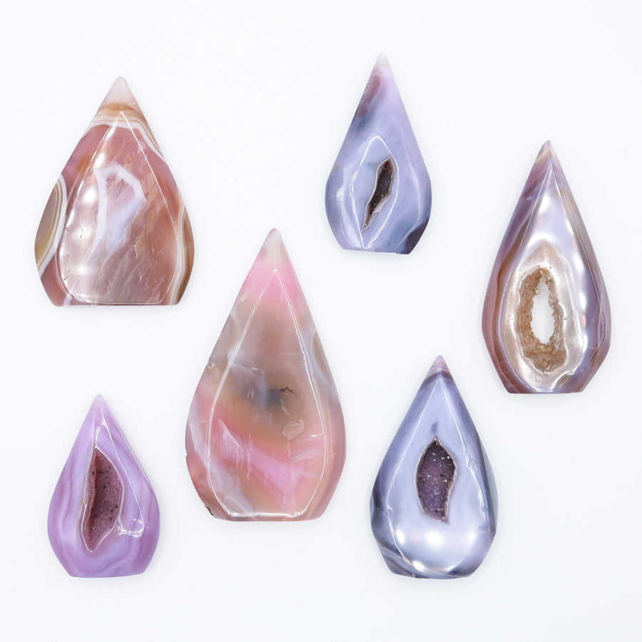 Pink Agate Ornament