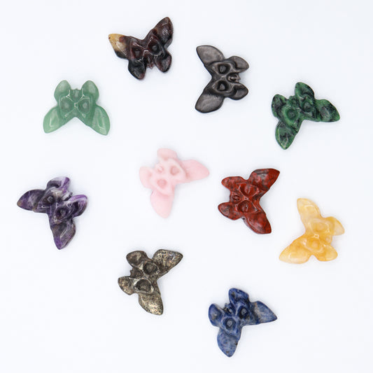 Butterfly Skull Carving