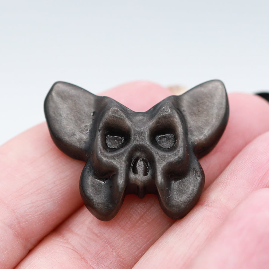Butterfly Skull Carving