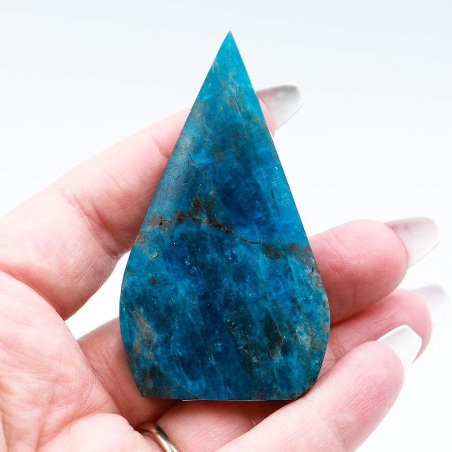 Blue Apatite Flame