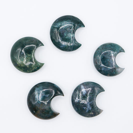 Moss Agate Moon