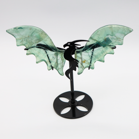 Green Fluorite Dragon Wings A