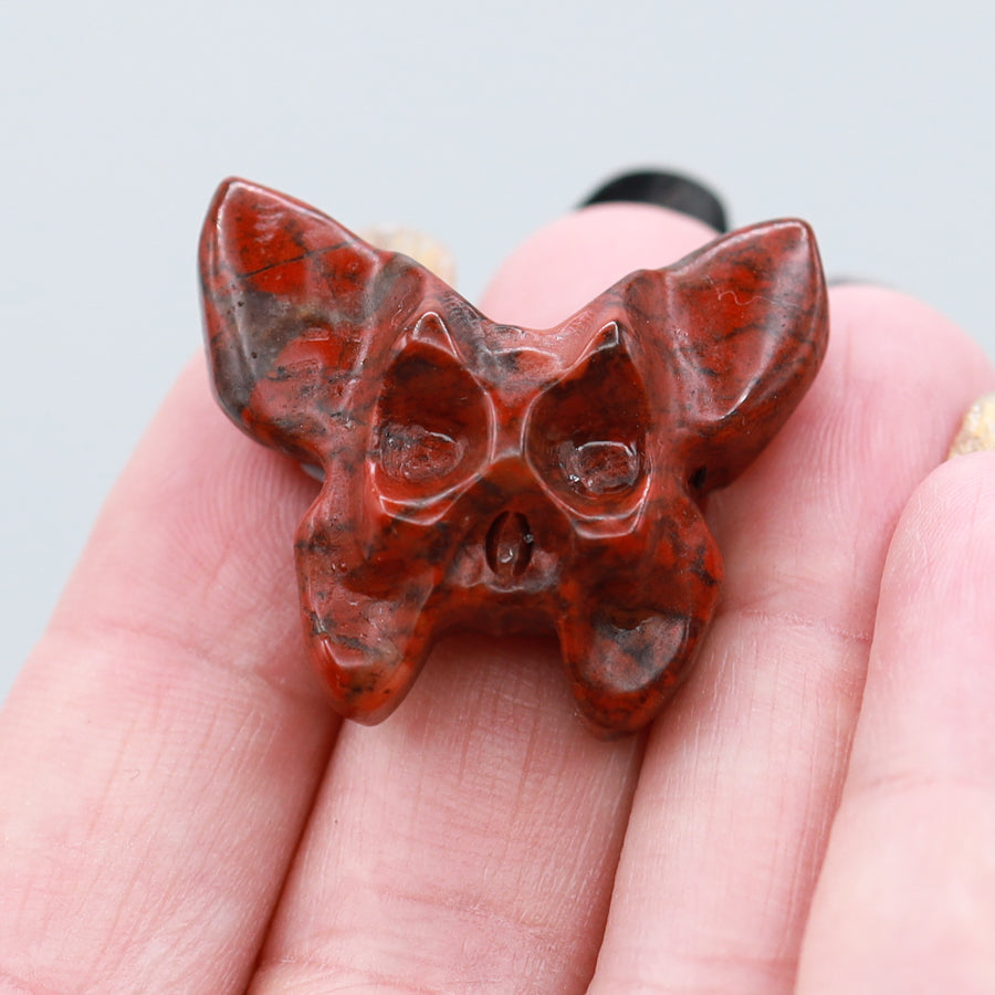 Butterfly Skull Carving