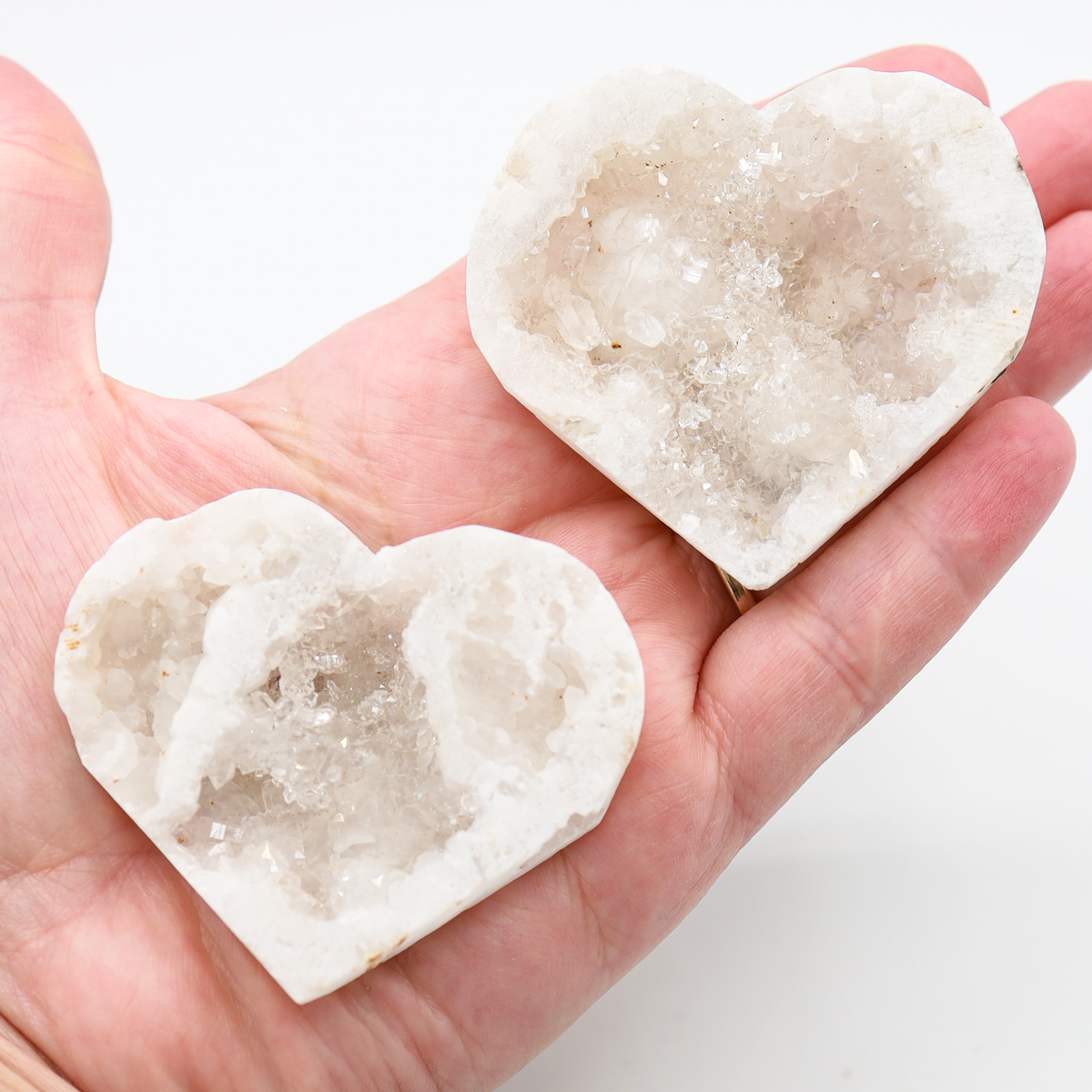 Quartz Cluster Heart