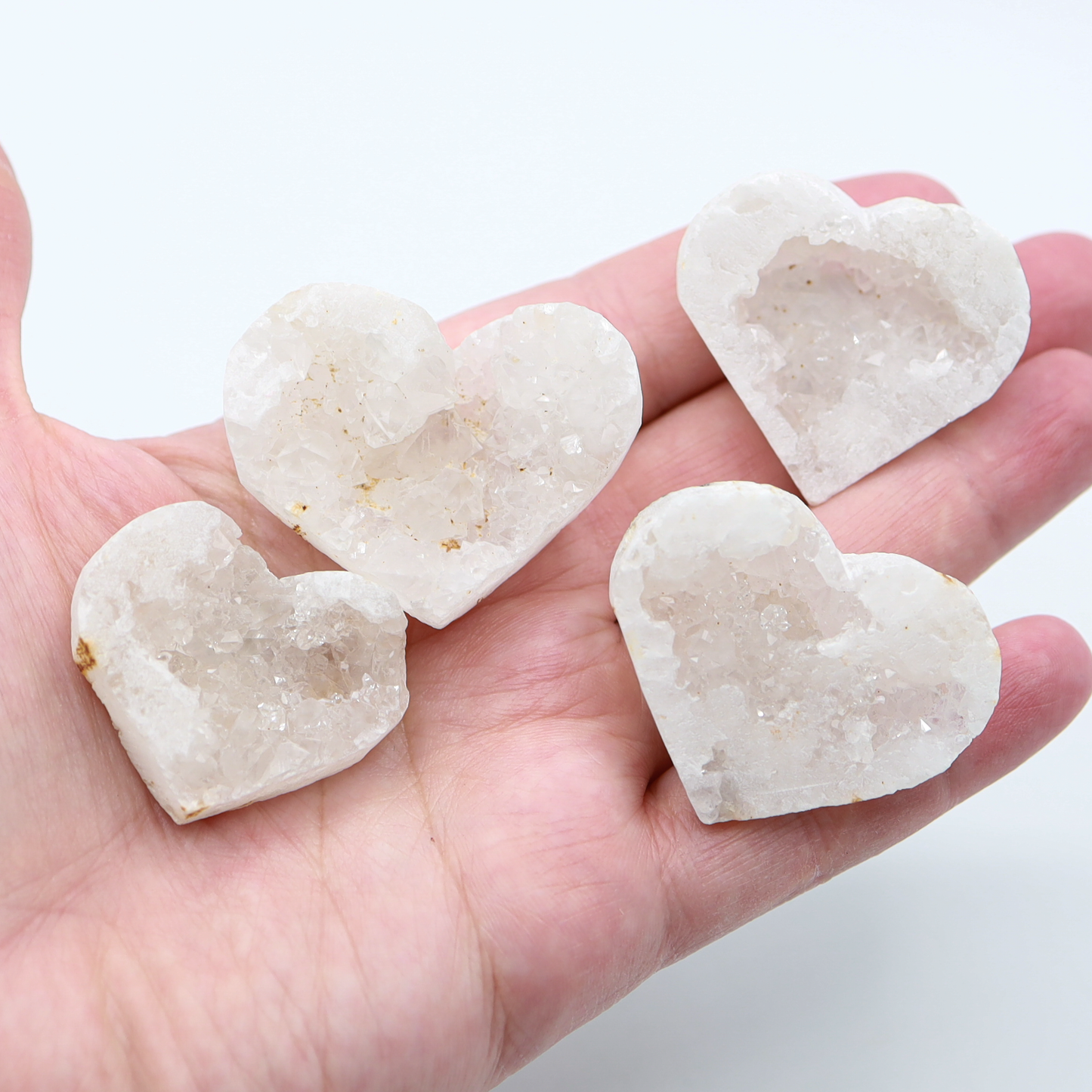 Quartz Cluster Heart