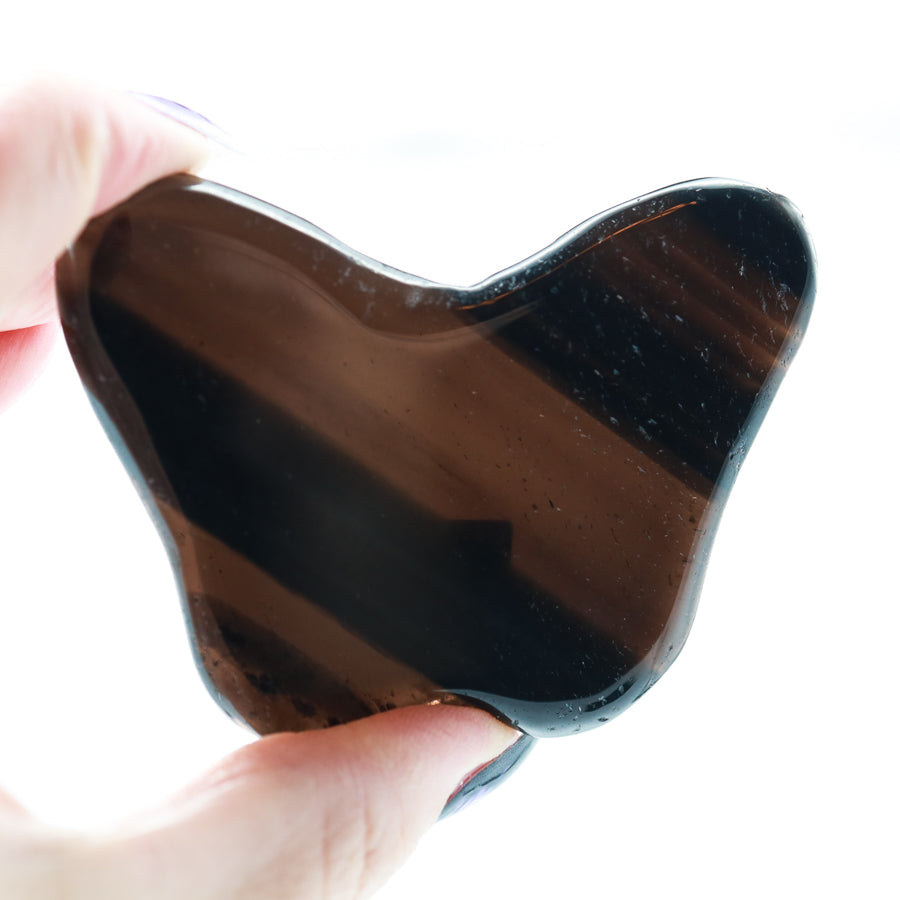 Midnight Lace Obsidian Butterfly