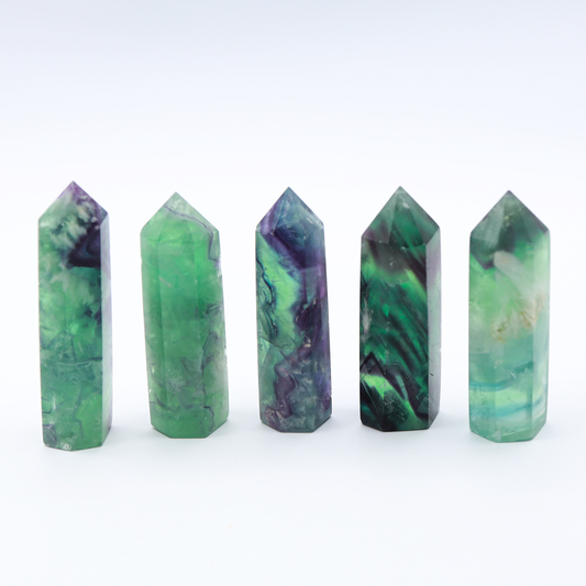 Small Feather Fluorite Tower