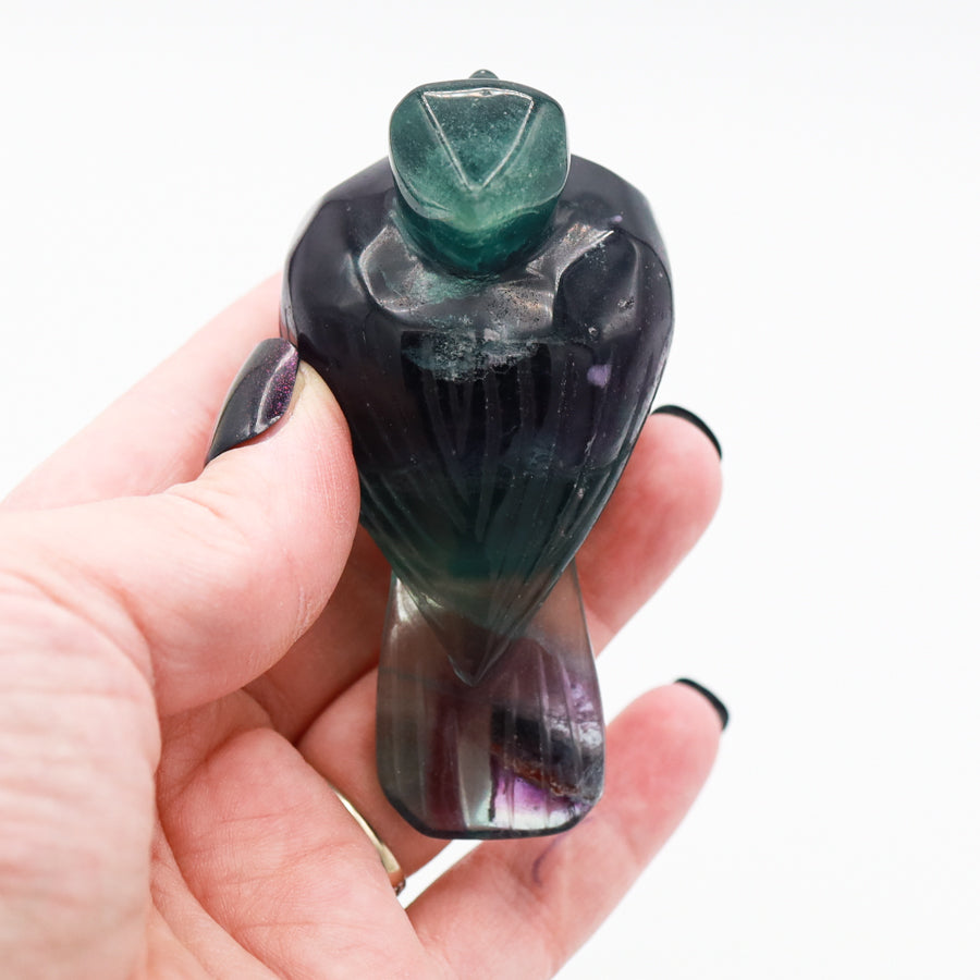 Rainbow Fluorite Bird