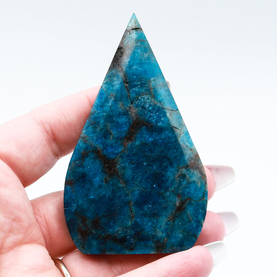 Blue Apatite Flame