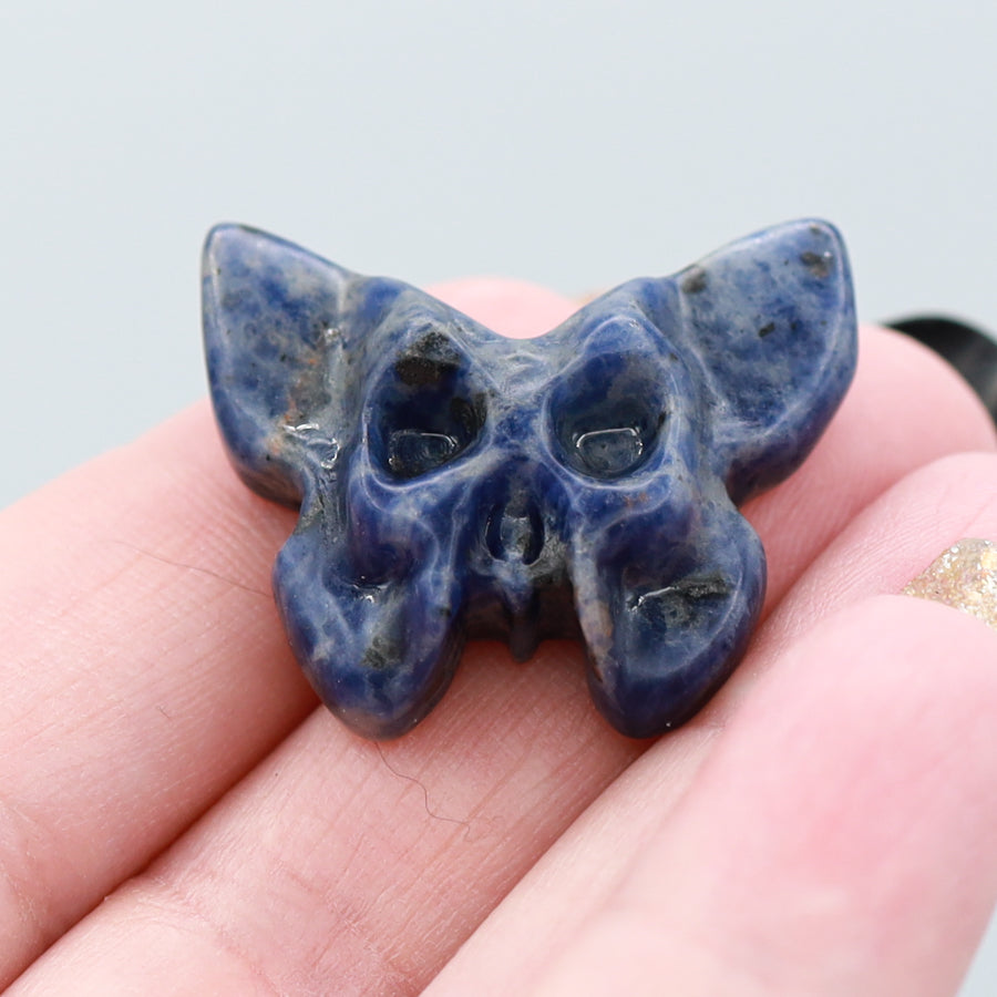 Butterfly Skull Carving