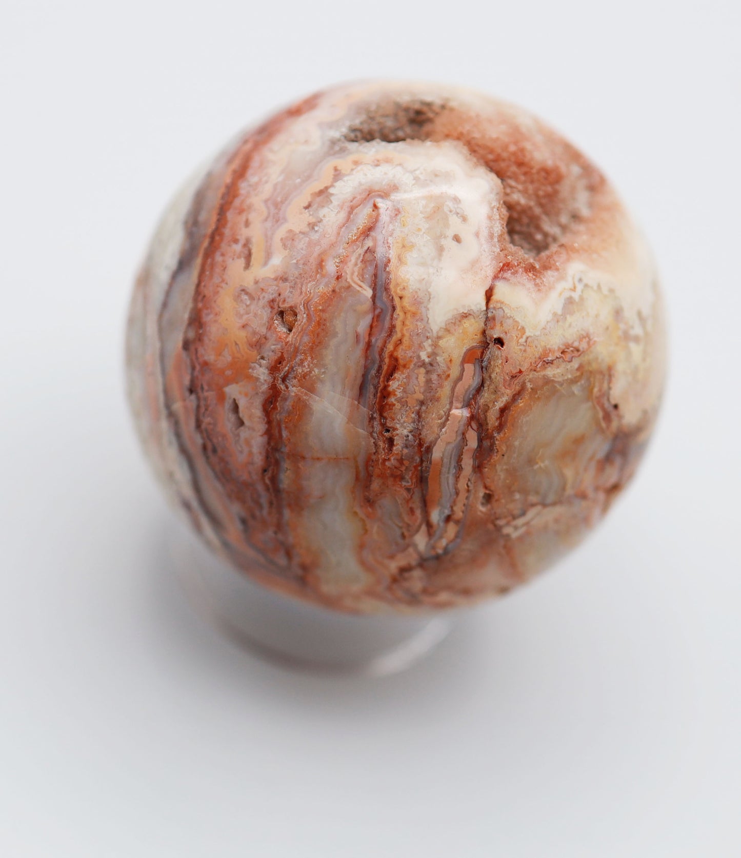 Crazy Lace Agate Sphere